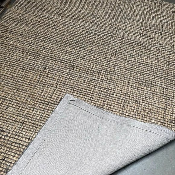 5'3" x 7'6" Feet Jute Natural Beige Handmade Area Rug - Picture 5 of 9